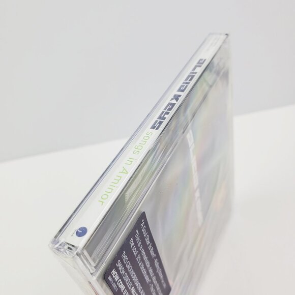 Alicia Keys Songs In A Minor CD 2001 Neo Soul Hype Sticker Sealed - Picture 6 of 9